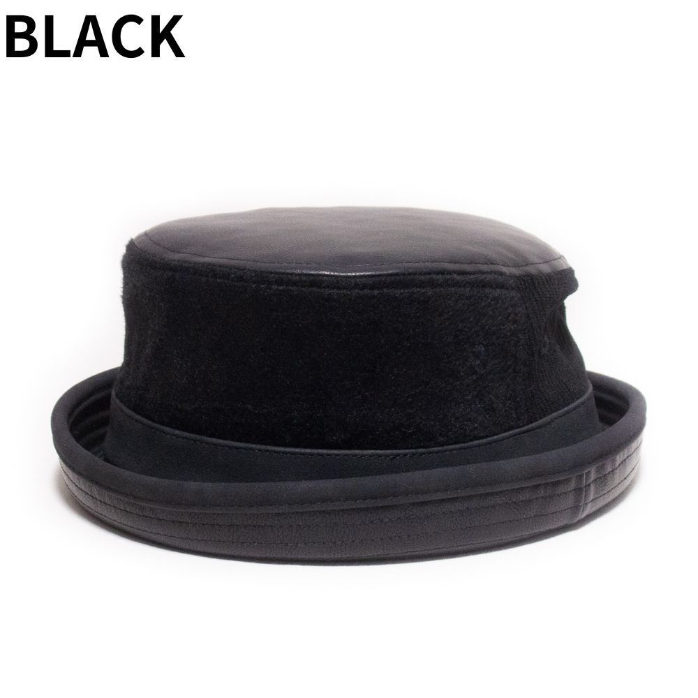 新品 RUBEN ルーベン MIXパッチワークポークパイハット グレー 新品 RUBEN ルーベン MIXパッチワークポークパイハット ブラウン