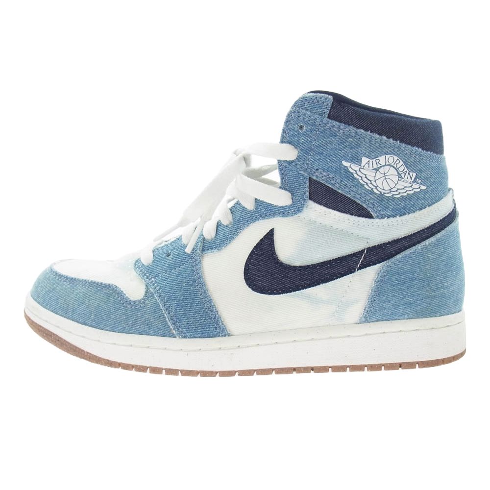 NIKE ナイキ FQ2947-100 Air Jordan 1 Retro High OG エアジョーダン1 レトロ ハイ OG デニム ハイカットスニーカー ライトブルー系 27cm
