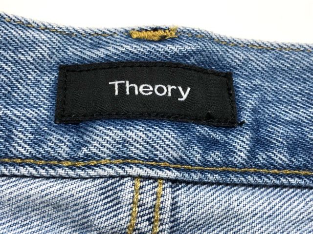 Theory セオリー デニムパンツ 黒 XS 0138224S0288 THEORIES パンツ THEORIES PLAZA JEANS （BLACK）デニム プラザ