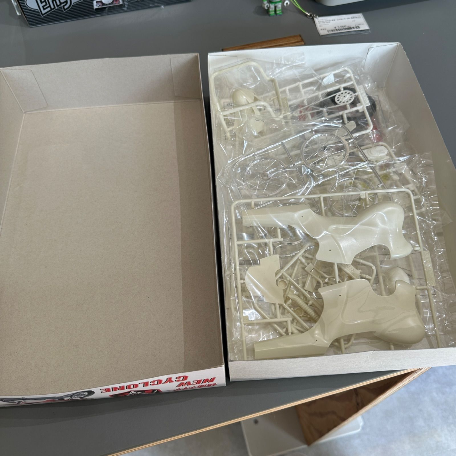 仮面ライダー 新サイクロン号 未組立品 FUJIMI フジミ 1/12スケール