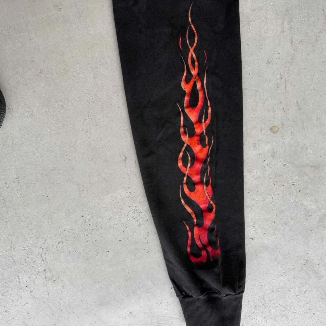 90s ハーレーダビッドソン ファイヤーフレイムロンT USA製 Harley