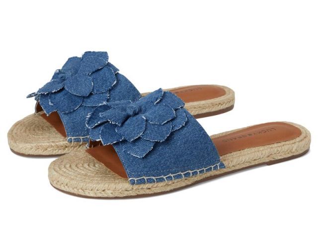 【送料無料】 ラッキーブランド レディース サンダル シューズ Biricha Floral Flat Sandals Medium