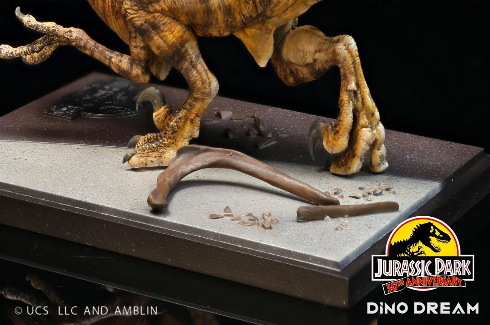 DINO DREAM 2点セット 1/15 サイズ ヴェロキラプトル 小型 肉食 恐竜 24.5cm級 リアル フィギュア 樹脂 プラモデル 大人のおもちゃ  模型 プレゼント プレミアム オリジナル スタチュー 塗装済 完成品 置物 台座付き - メルカリ