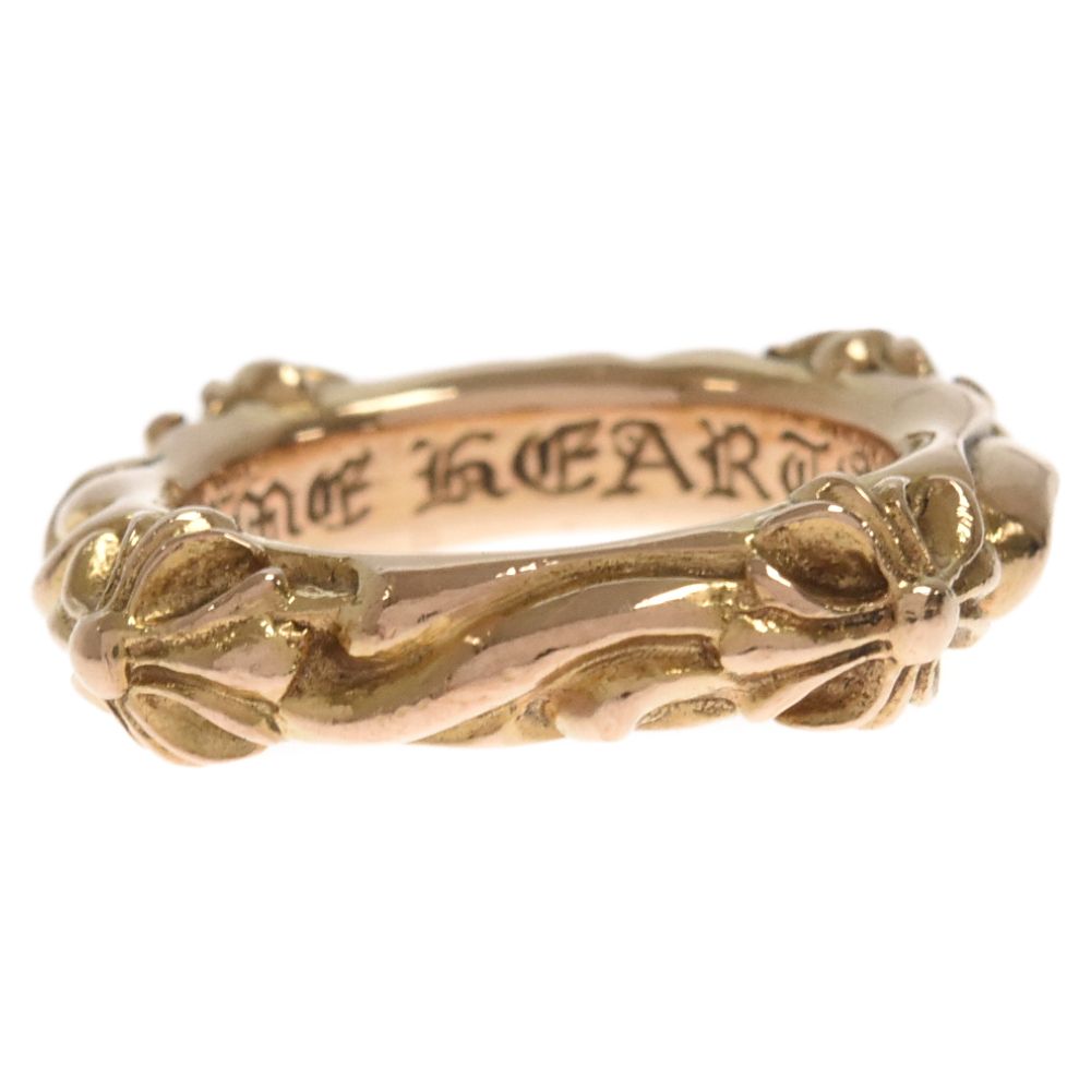 クロムハーツ　ゴールドSBTリング　22K 22K GOLD SBT BAND RING (MADE TO ORDER) - Chrome World JP