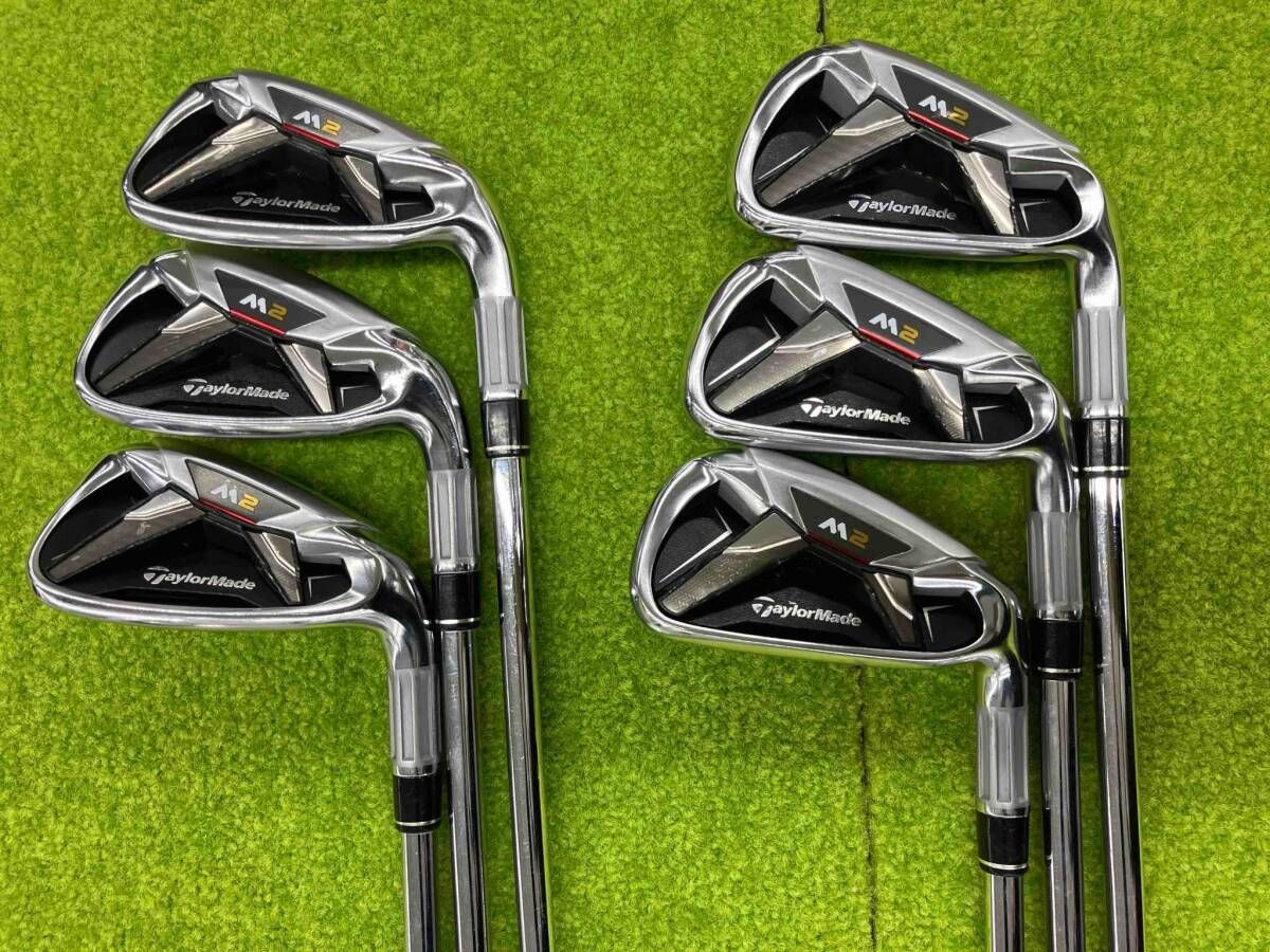TaylorMade - テーラーメイドＭ２アイアン　REAX90S ５〜Ｐ6本セット Amazon.co.jp: TAYLOR MADE(テーラーメイド) M2 アイアン(6本