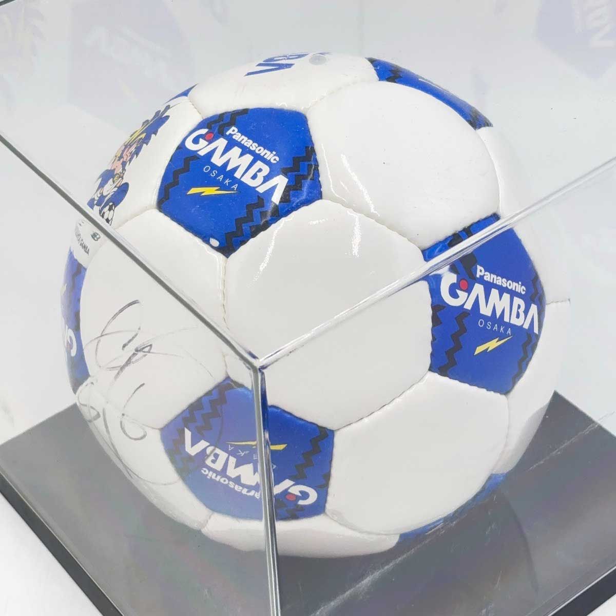 サッカー ガンバ大阪 ボール #6 稲本潤一 直筆サイン入り Jリーグ サッカー ガンバ大阪 ボール #6 稲本潤一 直筆サイン入り J