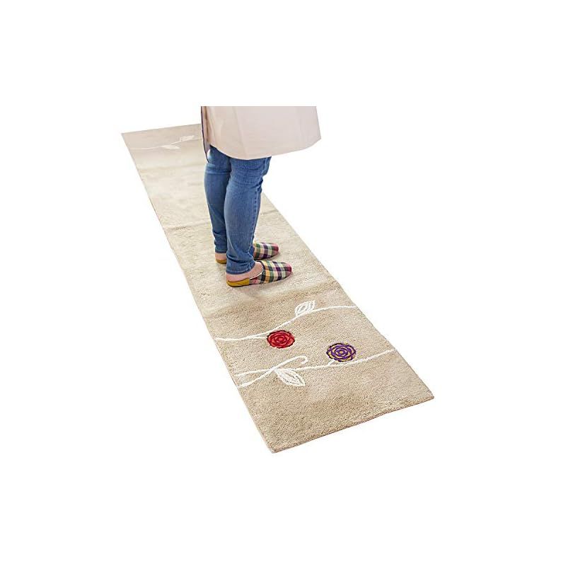 オカ OKA エトフ キッチンマット 約50×240cm ベージュ 1