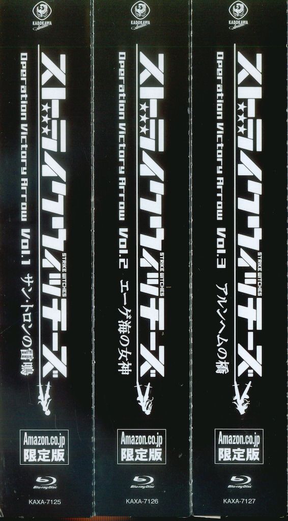 ストライクウィッチーズ/ブレイブウィッチーズ【DVD】シリーズ全26巻セット アニメBlu-ray 【Amazon限定版】ストライクウィッチーズ OVA 全3巻