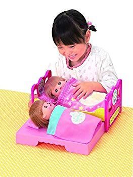 【中古】【非常に良い】メルちゃん おせわパーツ おかたづけもできちゃう! いっしょにおねんねベッド qqffhab