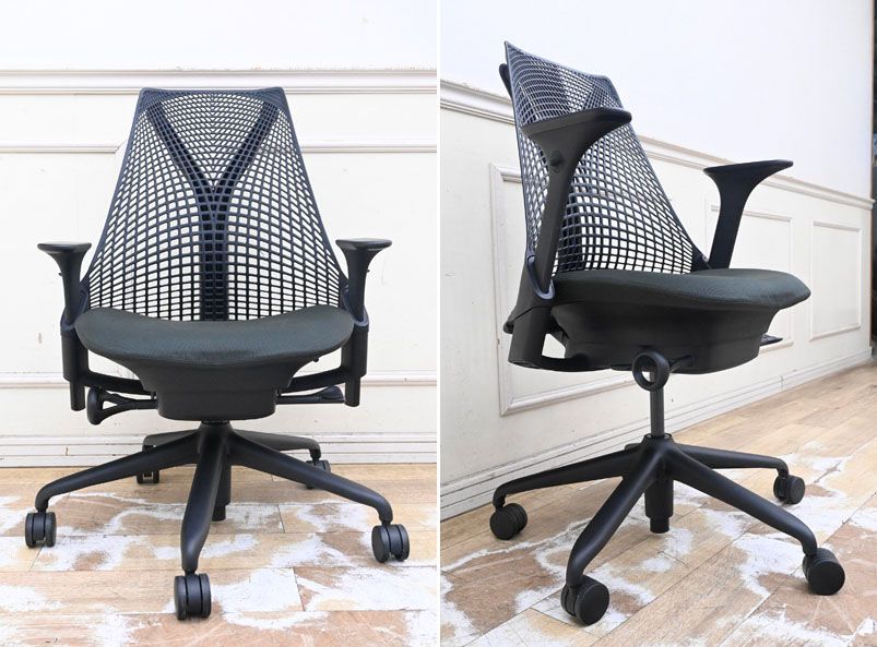 F125M HermanMiller ハーマンミラー セイルチェア デスクチェア 机椅子 昇降チェア 回転式