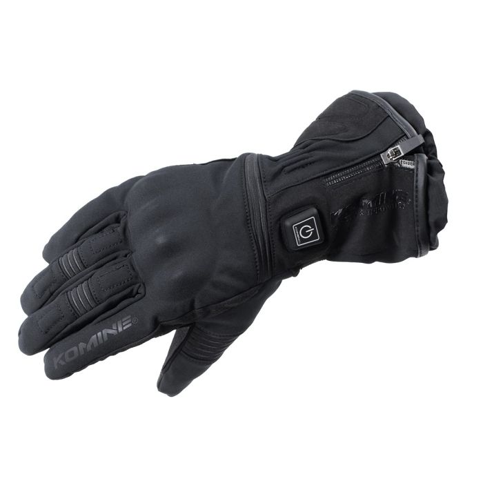 5営業日で発送 コミネ EK-201 PROTECT E-GLV 12V 08-201 Solid Black 2XL