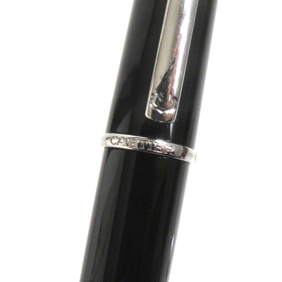 良品▽Cartier カルティエ ディアボロ ドゥ カルティエ 石付き ロゴ