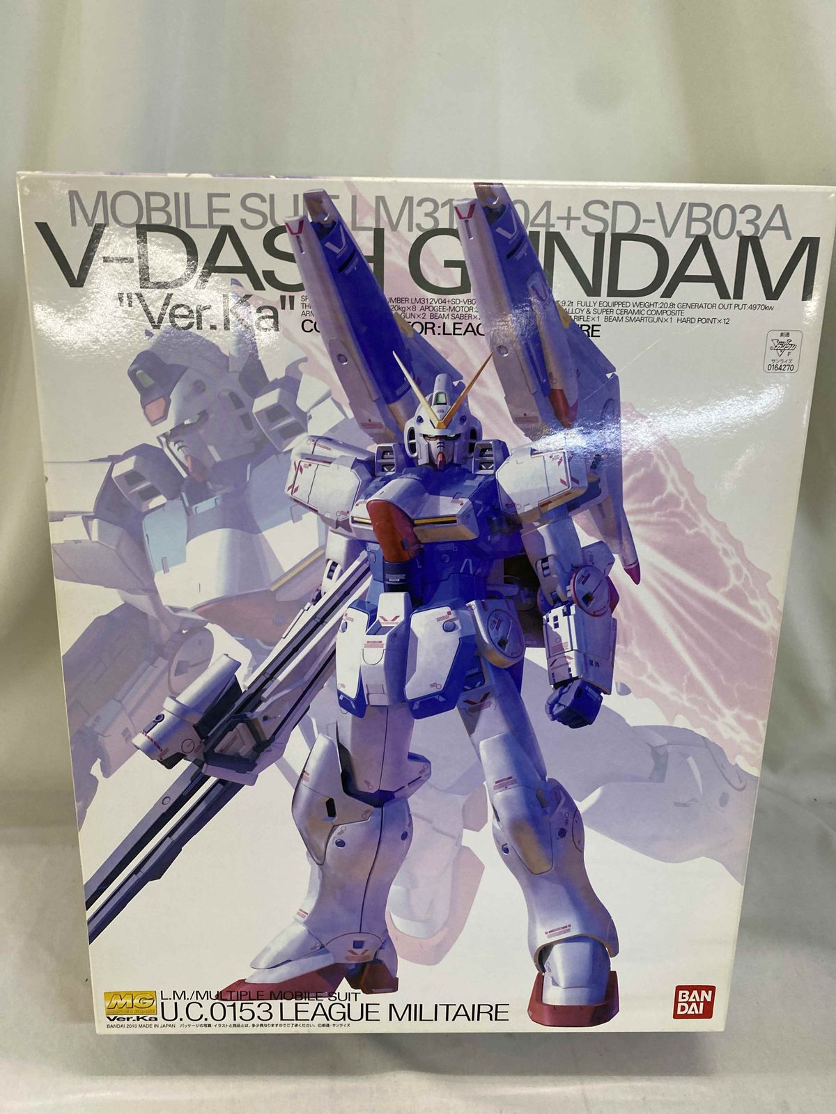 未開封】MG 1/100 LM312V04＋SD-VB03A Vダッシュガンダム ver．Ka （機動戦士Vガンダム） - メルカリ