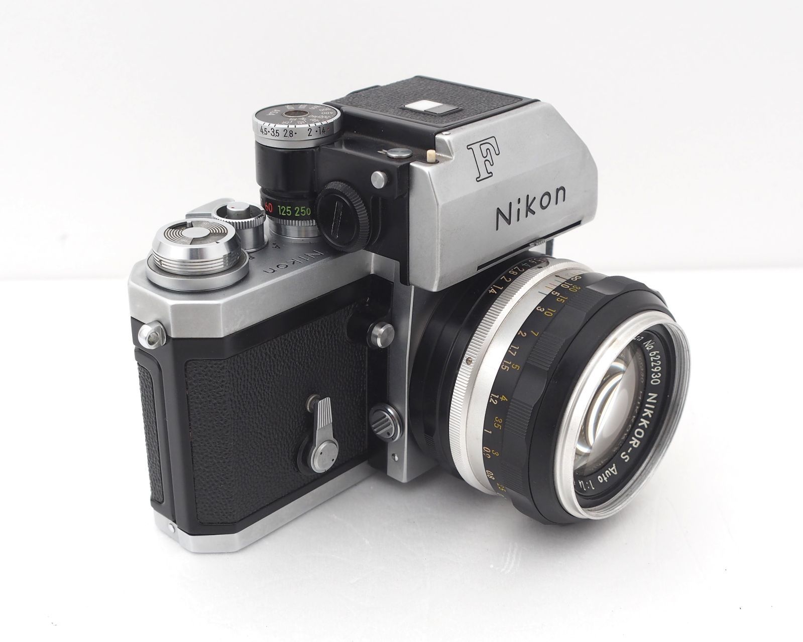 Nikon F ﾌｫﾄﾐｯｸT ｼﾙﾊﾞｰ / 非Ai NIKKOR-S Auto 50mm F1.4【動作