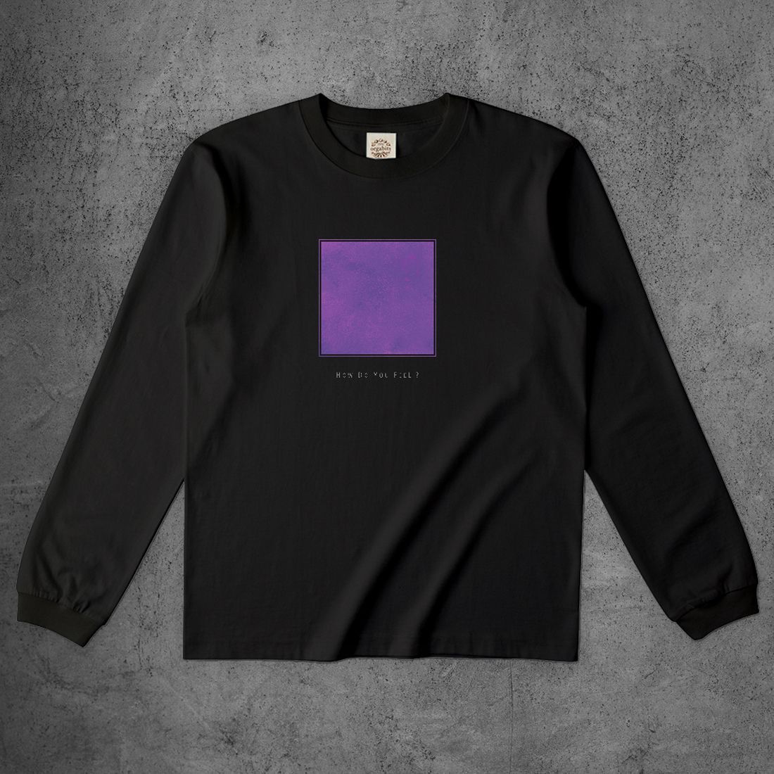 グラフィックロングTシャツ　How Do You Feel type - 008 -Long-