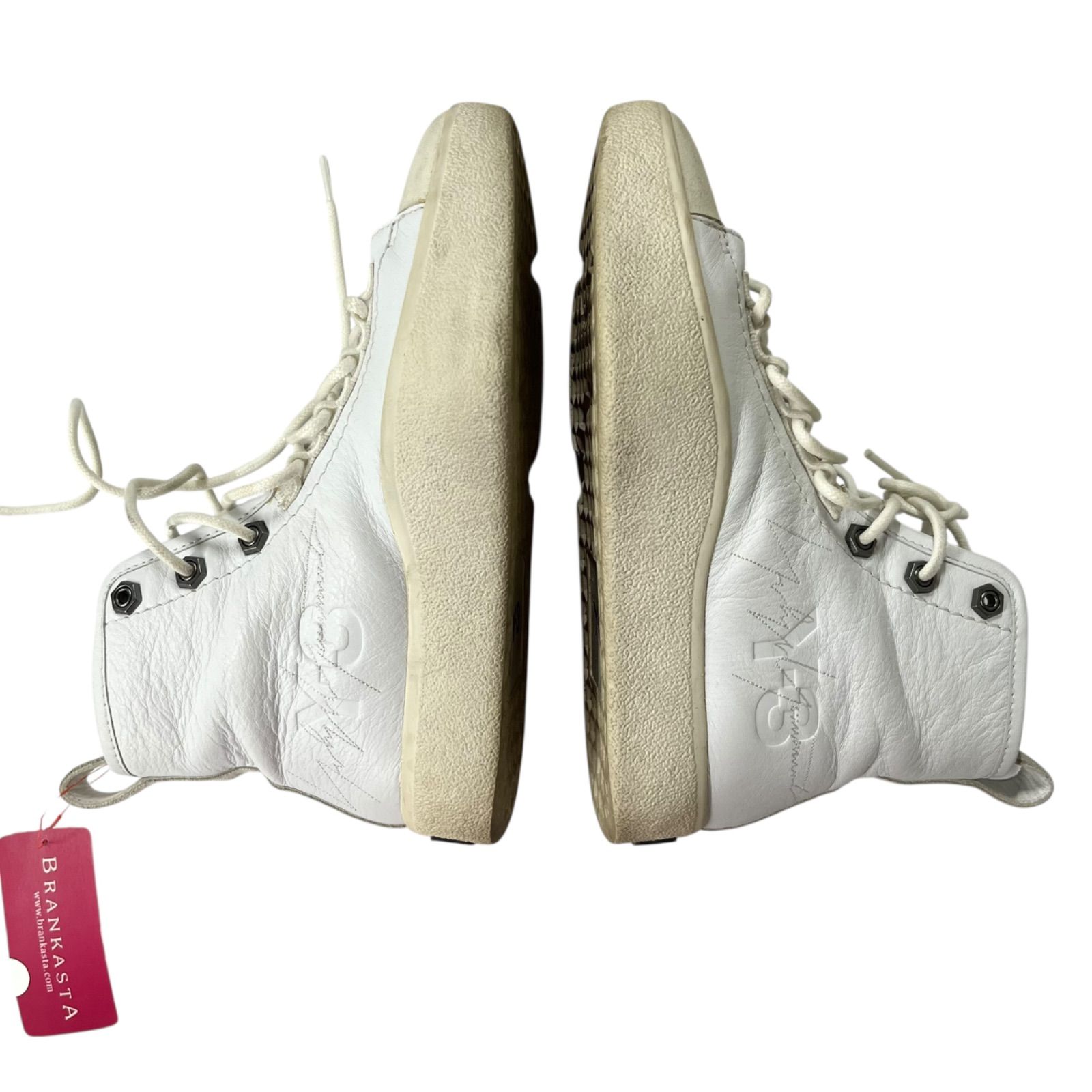 Y-3 ワイスリー ハイカットスニーカー 靴 レザー BASHYO 2 ヨウジ