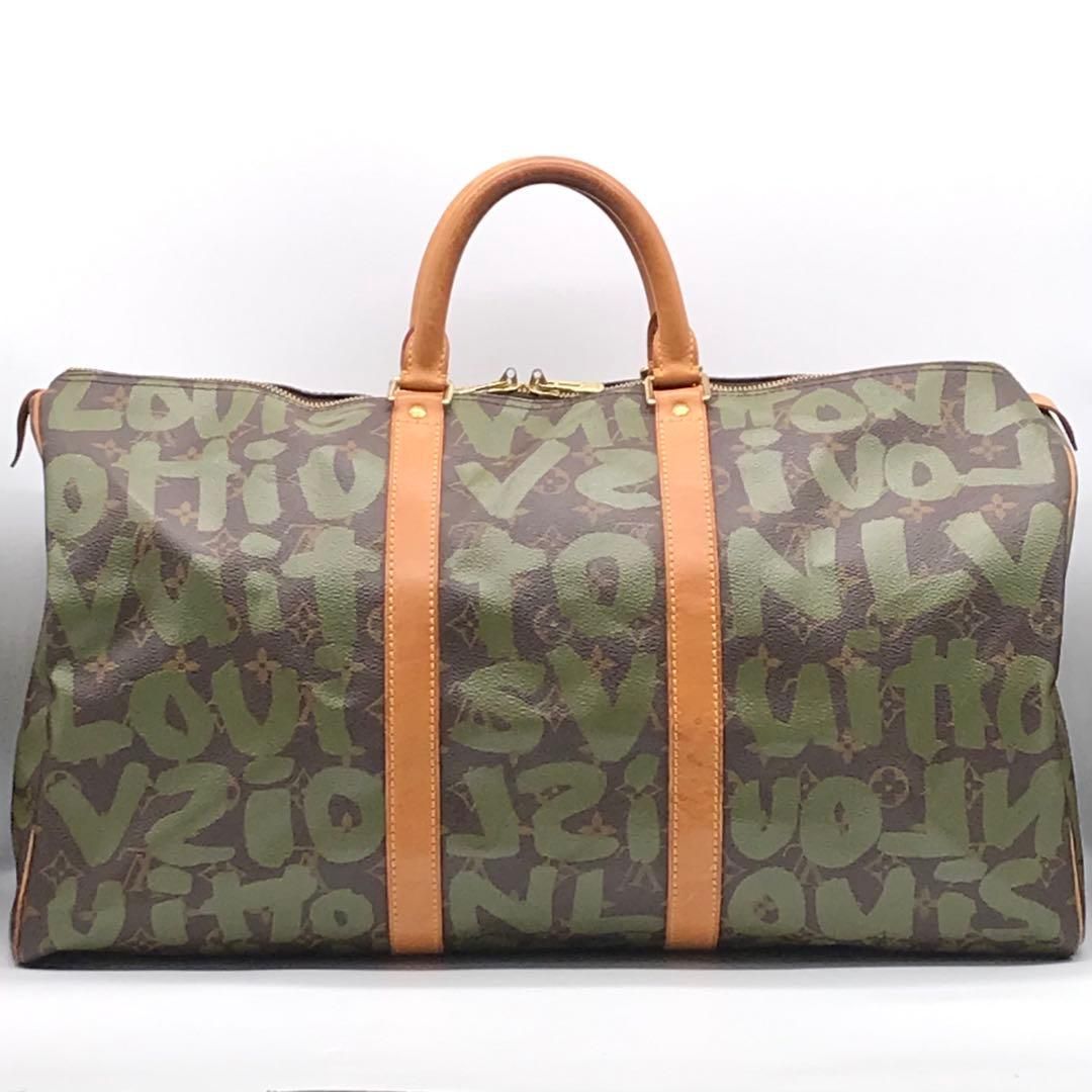 ルイヴィトン モノグラム グラフィティ キーポル50 ボストンバッグ フォロワー10％引きクーポンあり