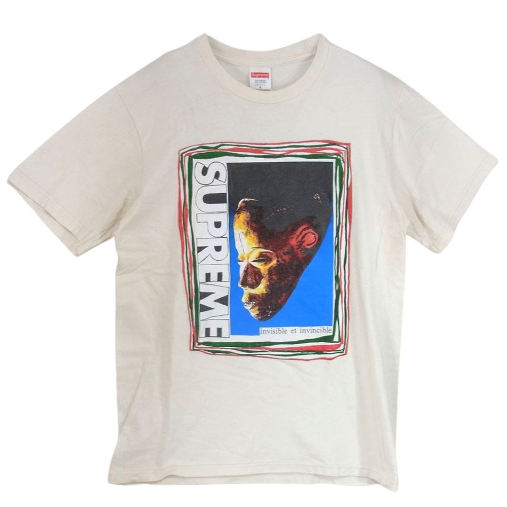 Supreme シュプリーム Tシャツ 22SS invisible et invincible Mask 