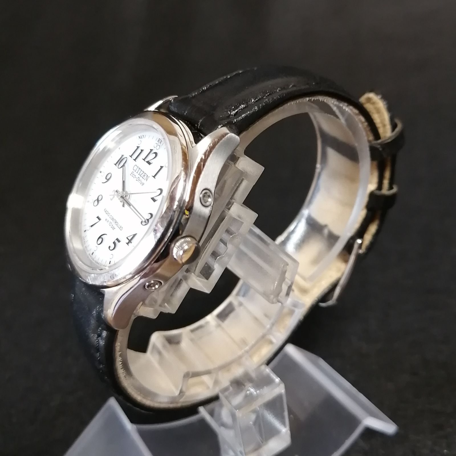 CITIZENシチズン♢美品♥稼働良好♢ソーラー電波時計♪レディース 