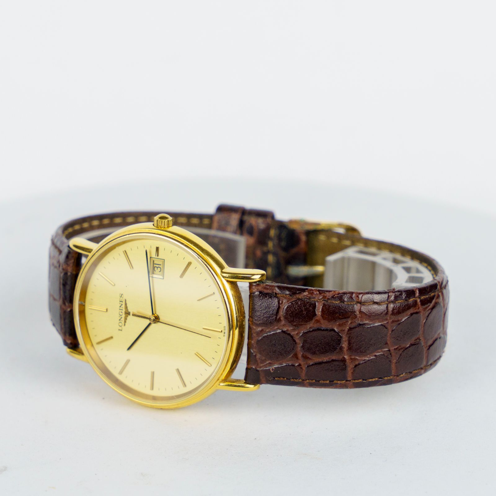 ロンジン LONGINES フラッグシップ L4.636.2 ボーイズ クォーツ