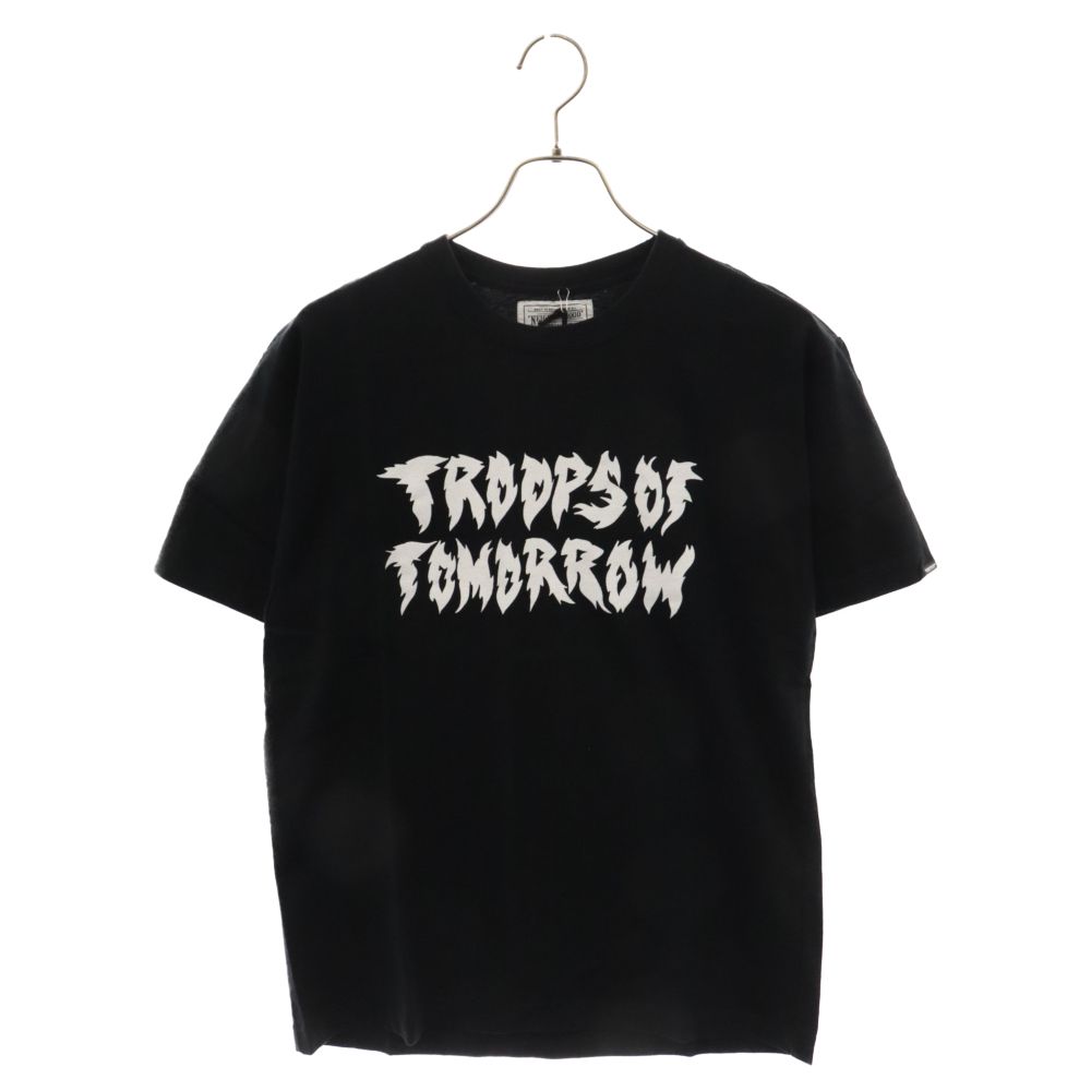 NEIGHBORHOOD (ネイバーフッド) 15AW HB TOT-1 C-TEE プリント クルーネック 半袖 カットソー Tシャツ ブラック 152PCNH-STM01S