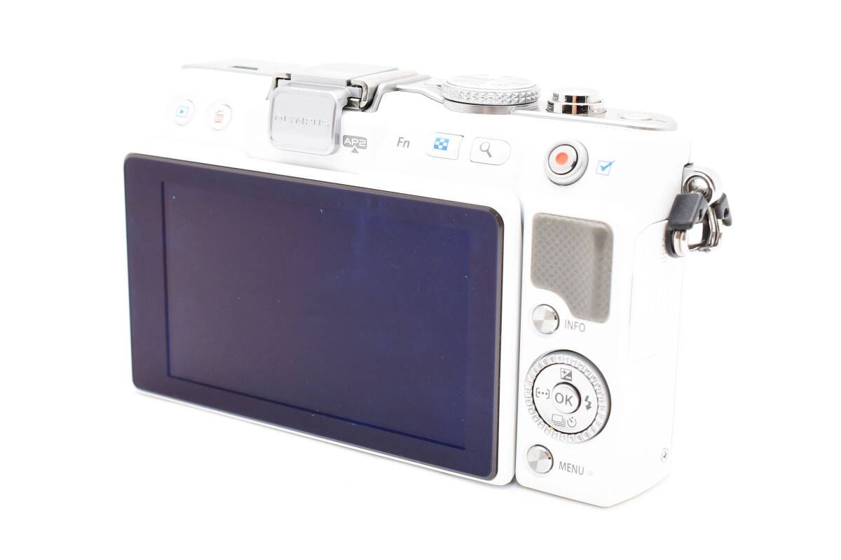 ☆極上品☆ オリンパス OLYMPUS PEN Lite E-PL3 ホワイト ミラーレス 