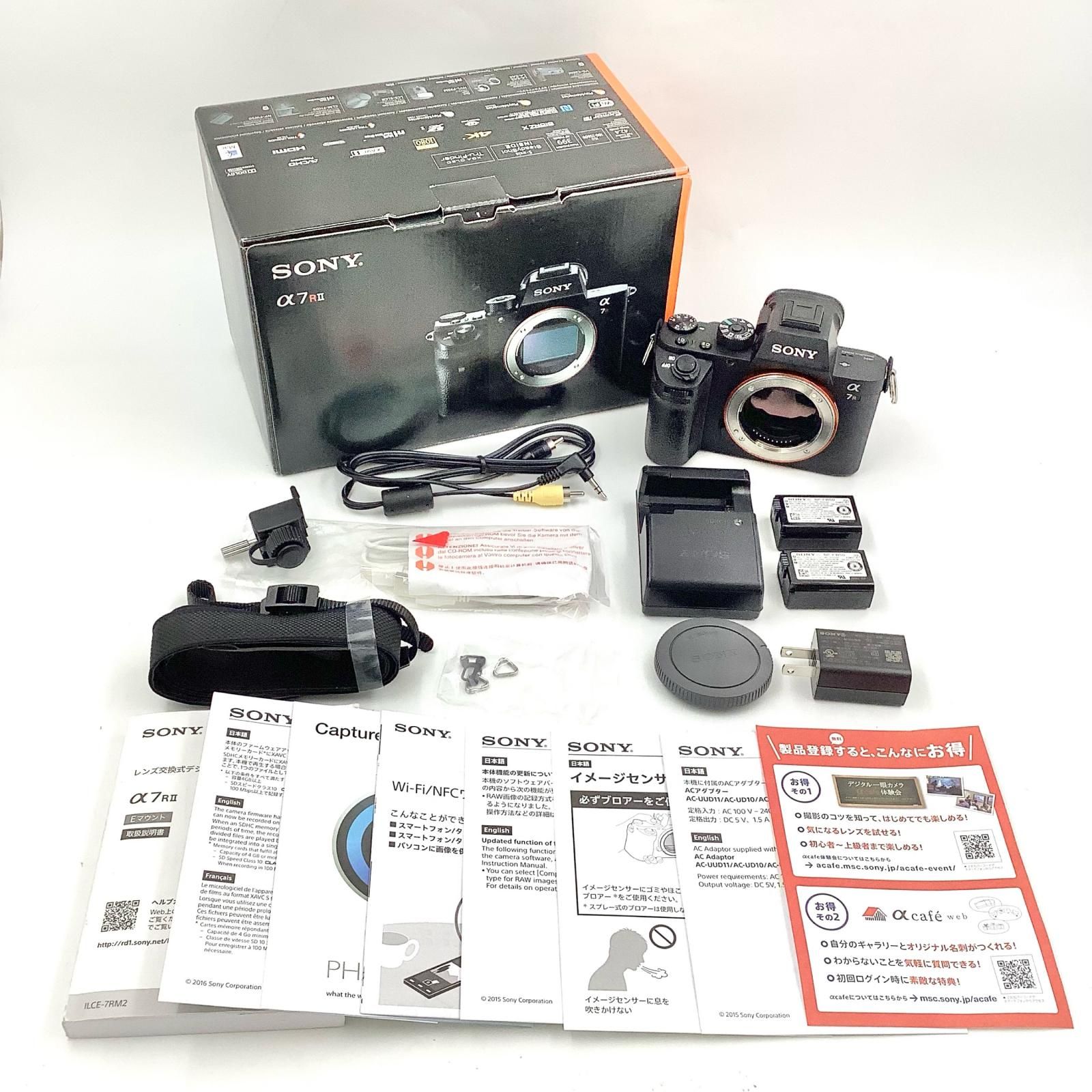 全額返金保証】【最速発送】Sony デジタル一眼 α7R II ILCE-7RM2