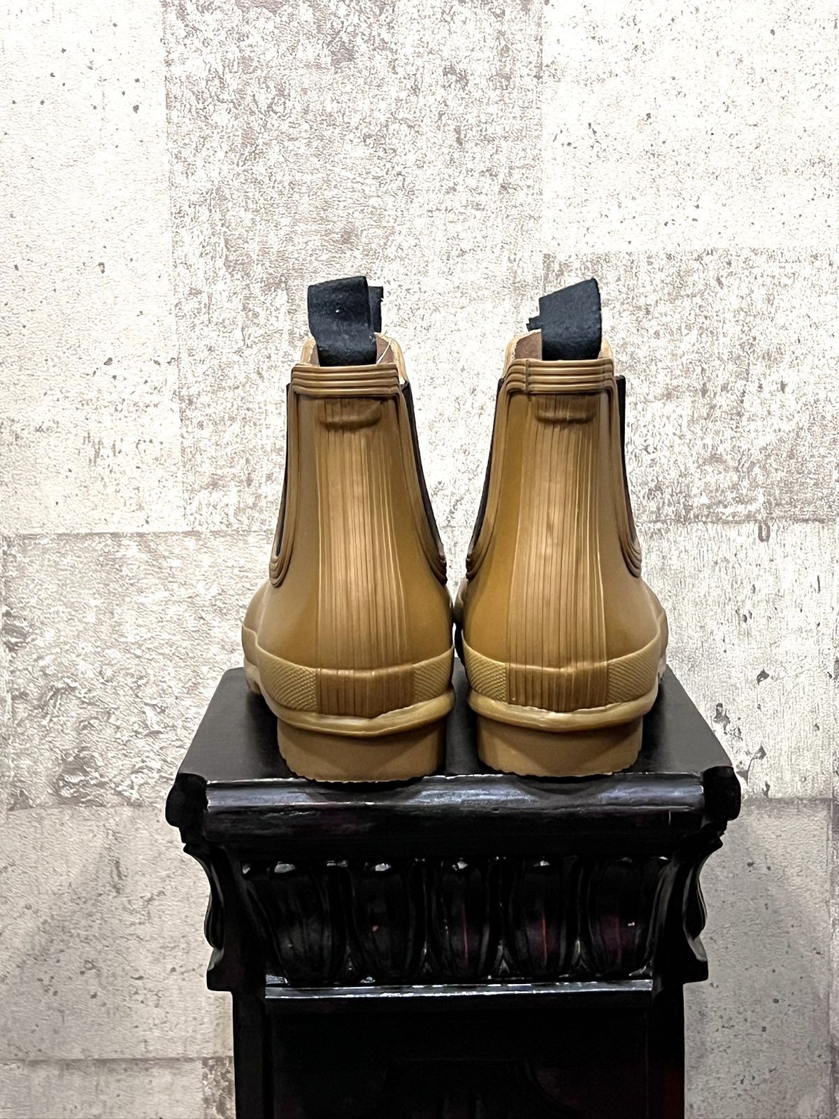 美品 HUNTER レインブーツ チェルシーブーツ 28cm サイドゴアブーツ