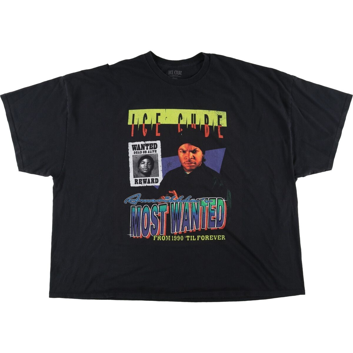 古着 ビッグサイズ ICE CUBE アイスキューブ バンドTシャツ バンT 英国製 メンズXXXXXL /eaa436283