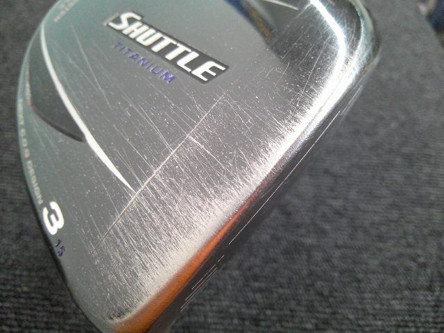 中古 フェアウェイウッド マルマン シャトル ダブルチタン3W/IMPACTFIT