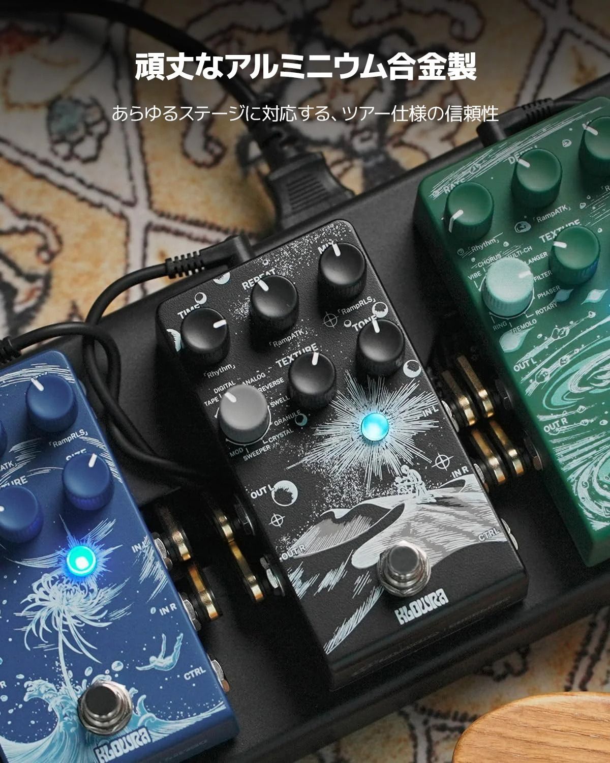 KLOWRA EVERLAST ディレイエフェクター KLOWRA - Everlast Delay | ディレイ ギター エフェクター – NINEVOLT