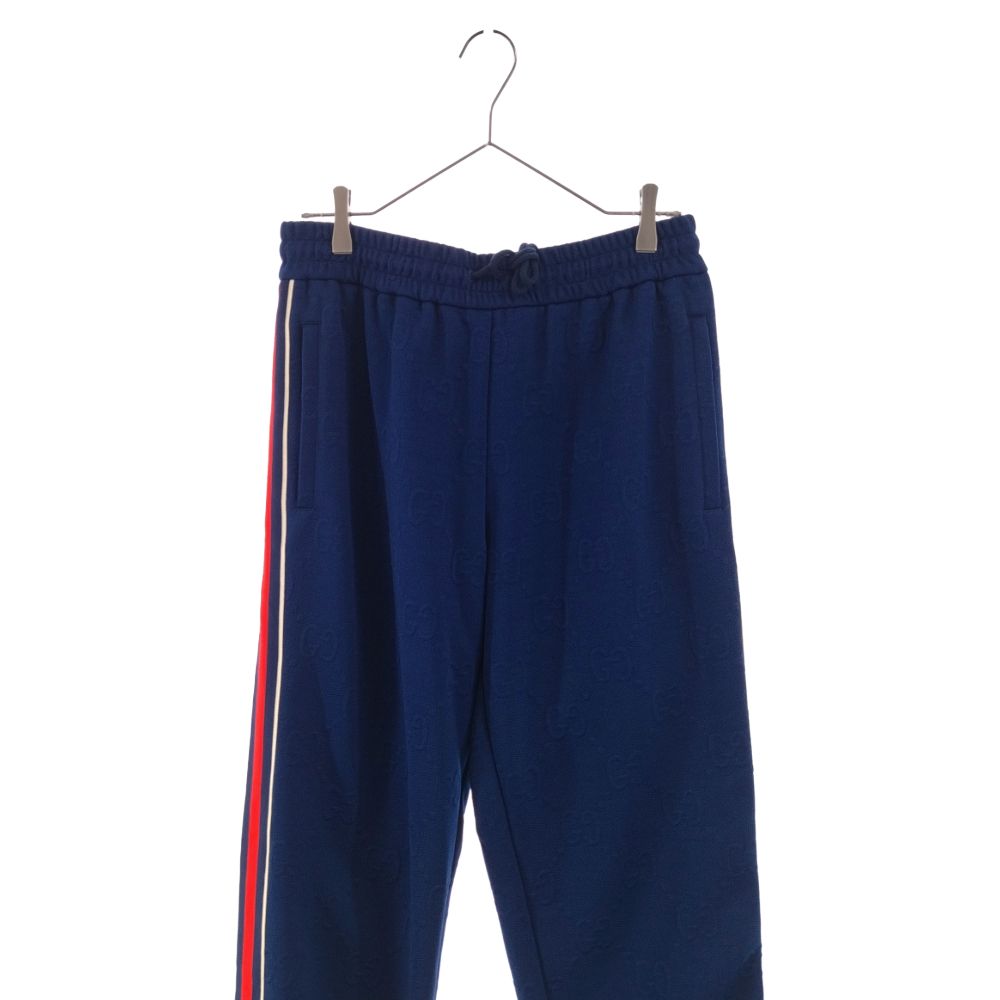 GUCCI (グッチ) GG LOGO JUGUARD JOG PANTS 675143 ロゴ ジャガード