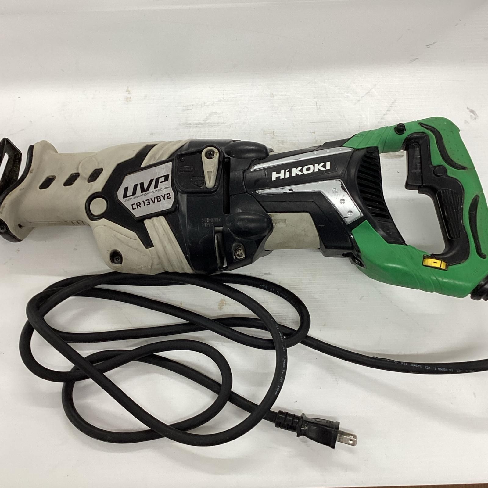 HiKOKI ハイコーキ セーバーソー CR13VBY2 グリーン×ホワイト ケース付 