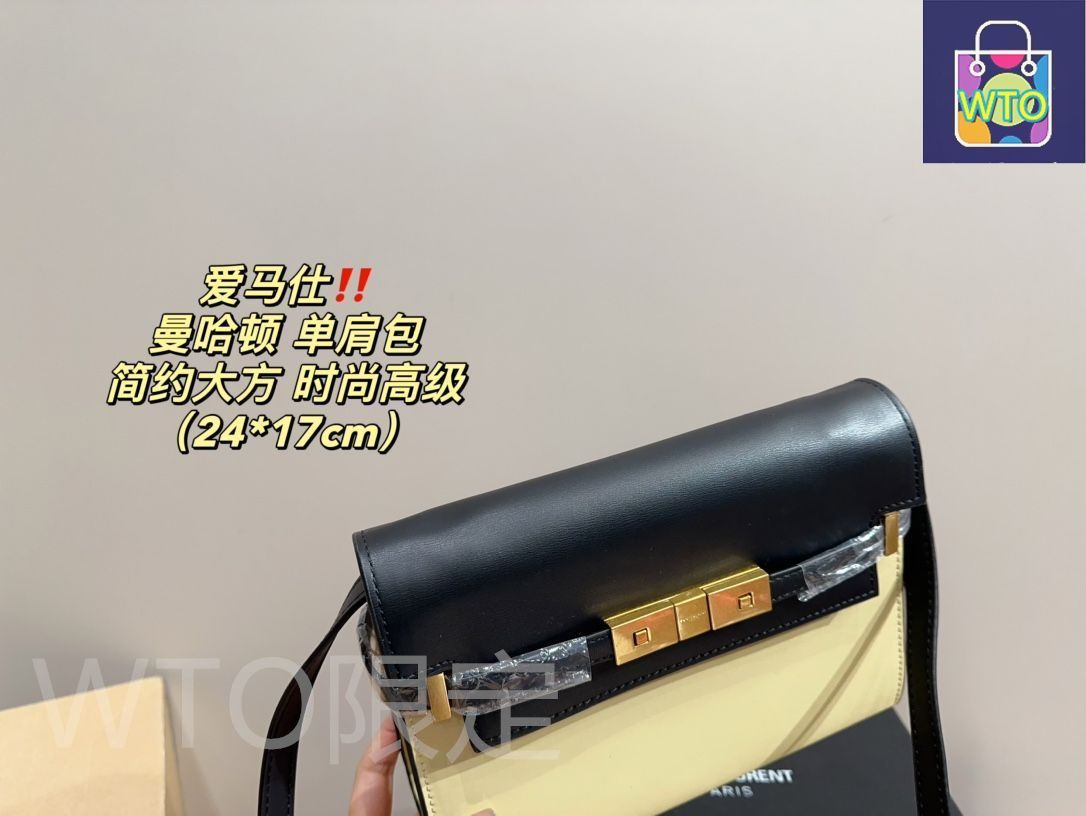エルメスマンハッタンのショルダーバッグ、ハンドバッグ、ポーチ
