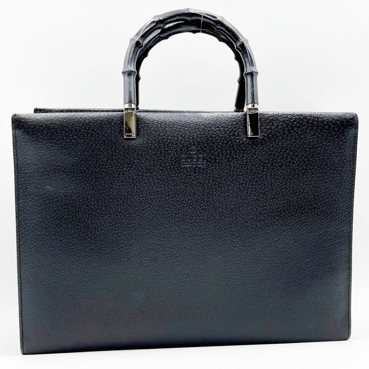 美品】 GUCCI グッチ 2WAY バンブー ビジネスバッグ トートバッグ 