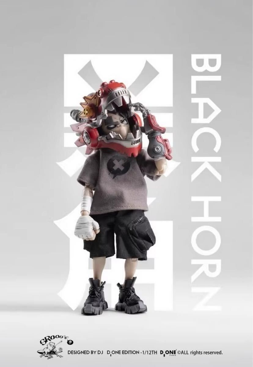 D_ONE Studio 1/12 ブラック ホルン BLACK HORN Collectible