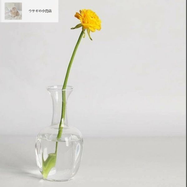 花瓶　一輪挿し　ガラス細工　可愛い　お花柄　金 花瓶 一輪挿し ガラス細工 可愛い お花柄 金