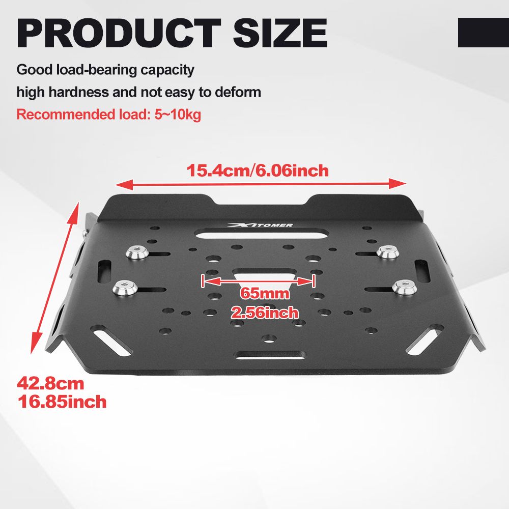 バイク 二輪 リア ラゲッジ ブラケット ~ ホンダ NAVI 110用 ストレージ トップケース サポート キャリア カーゴ テールバッ