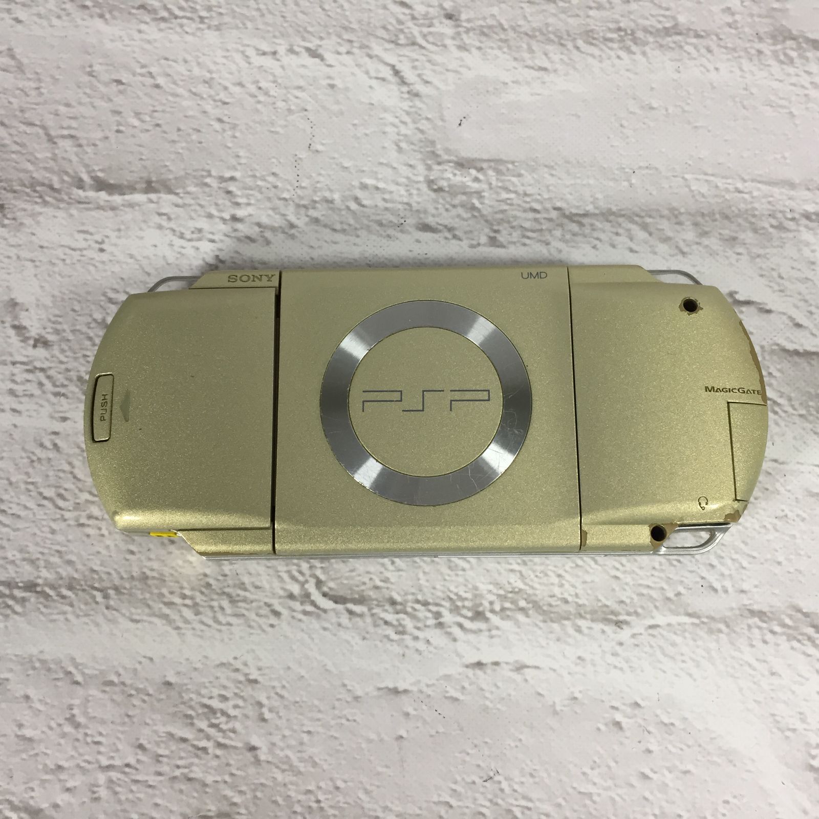 PSP-1000 シャンパン ゴールド 本体 箱つき 動作確認済み プレステ 