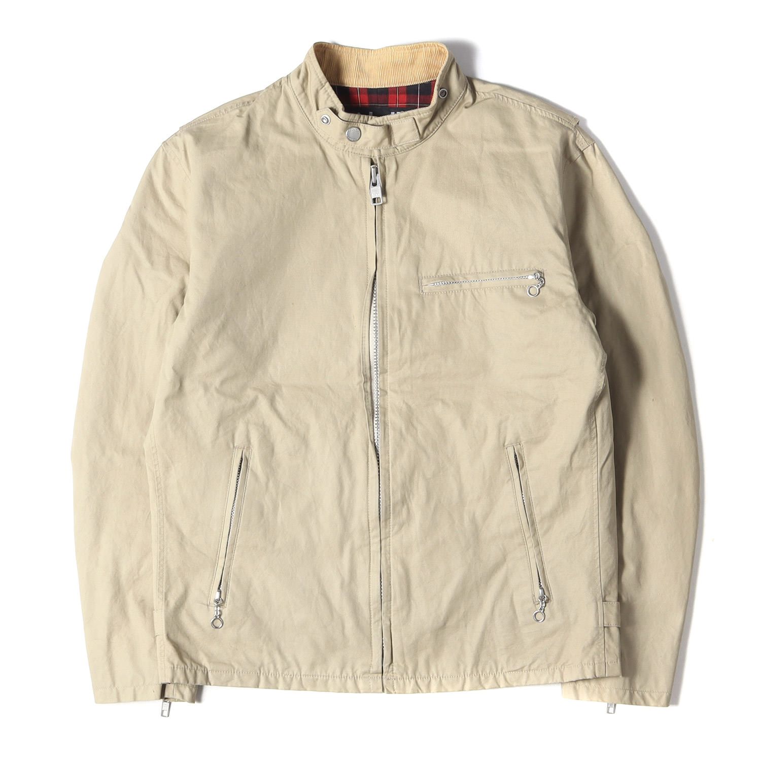 SCHOTT × VICTIM ライダース コットン ブラック M 38 Schott ショット 