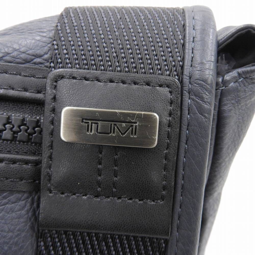 美品TUMI 2way ボストンバッグ ショルダーバッグ オールレザー ブラック TUMI - トゥミ 2way ボストンバッグ ショルダーバッグ 大容量 黒