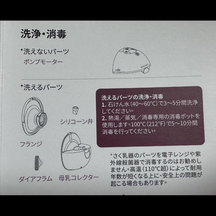 開催 電動搾乳器