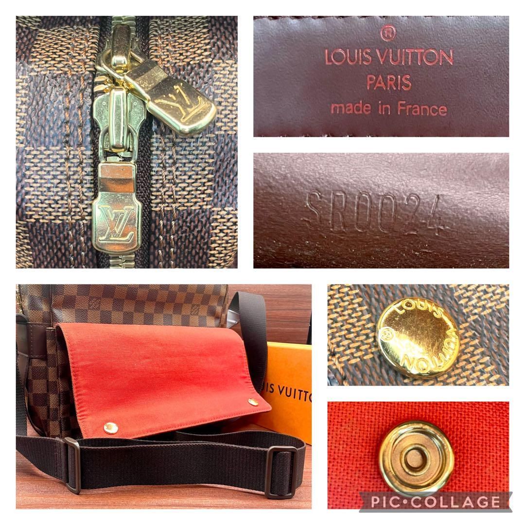 ⛄️極美品⛄️ルイヴィトンダミエナヴィグリオ メッセンジャーショルダーバッグ#555 LOUIS VUITTON ルイヴィトン ショルダーバッグ ダミエ