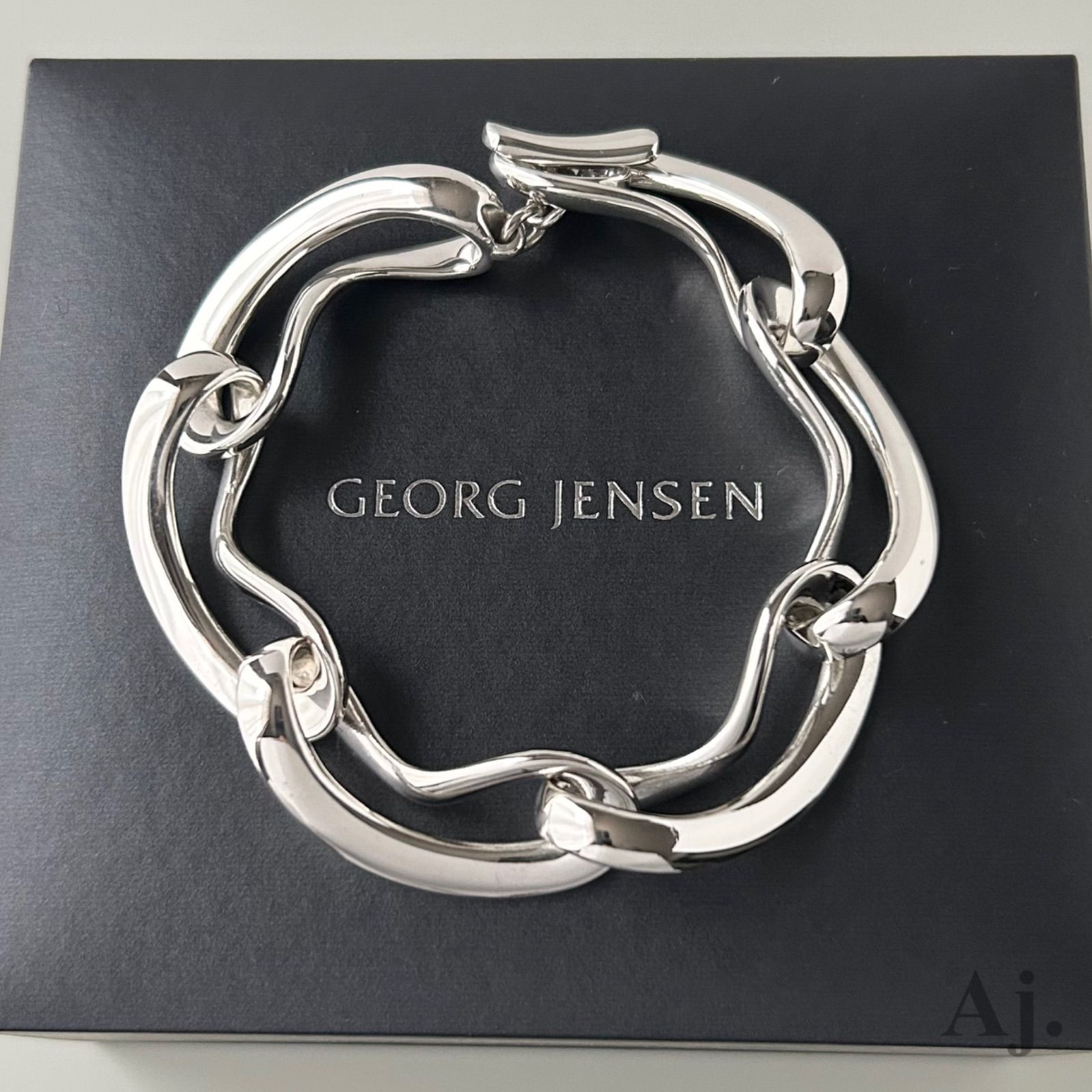 ジョージジェンセン 452 インフィニティ ブレスレット AG925 Georg Jensen メルカリ