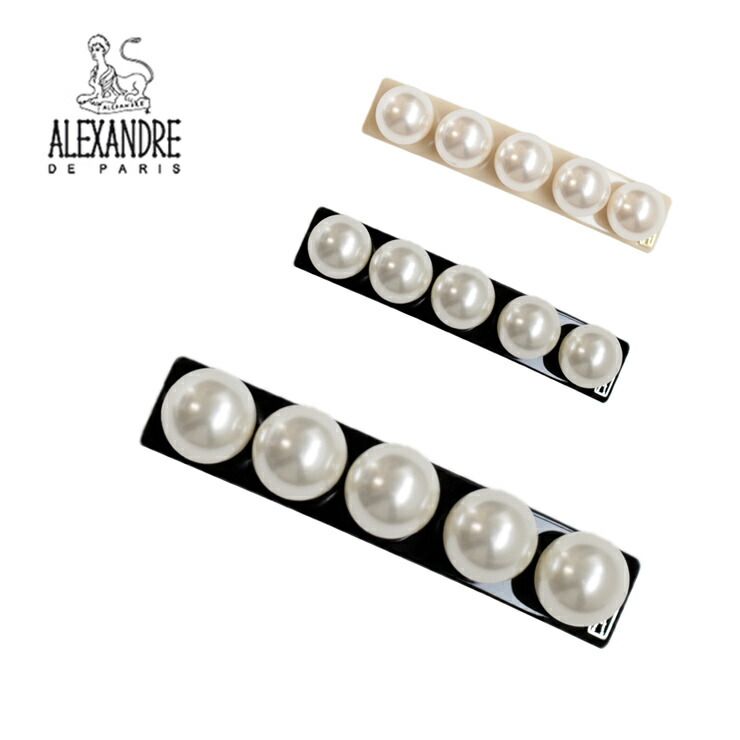 AA6-16919-05 ALEXANDRE DE PARIS アレクサンドル ドゥ パリ 6cm バレッタ