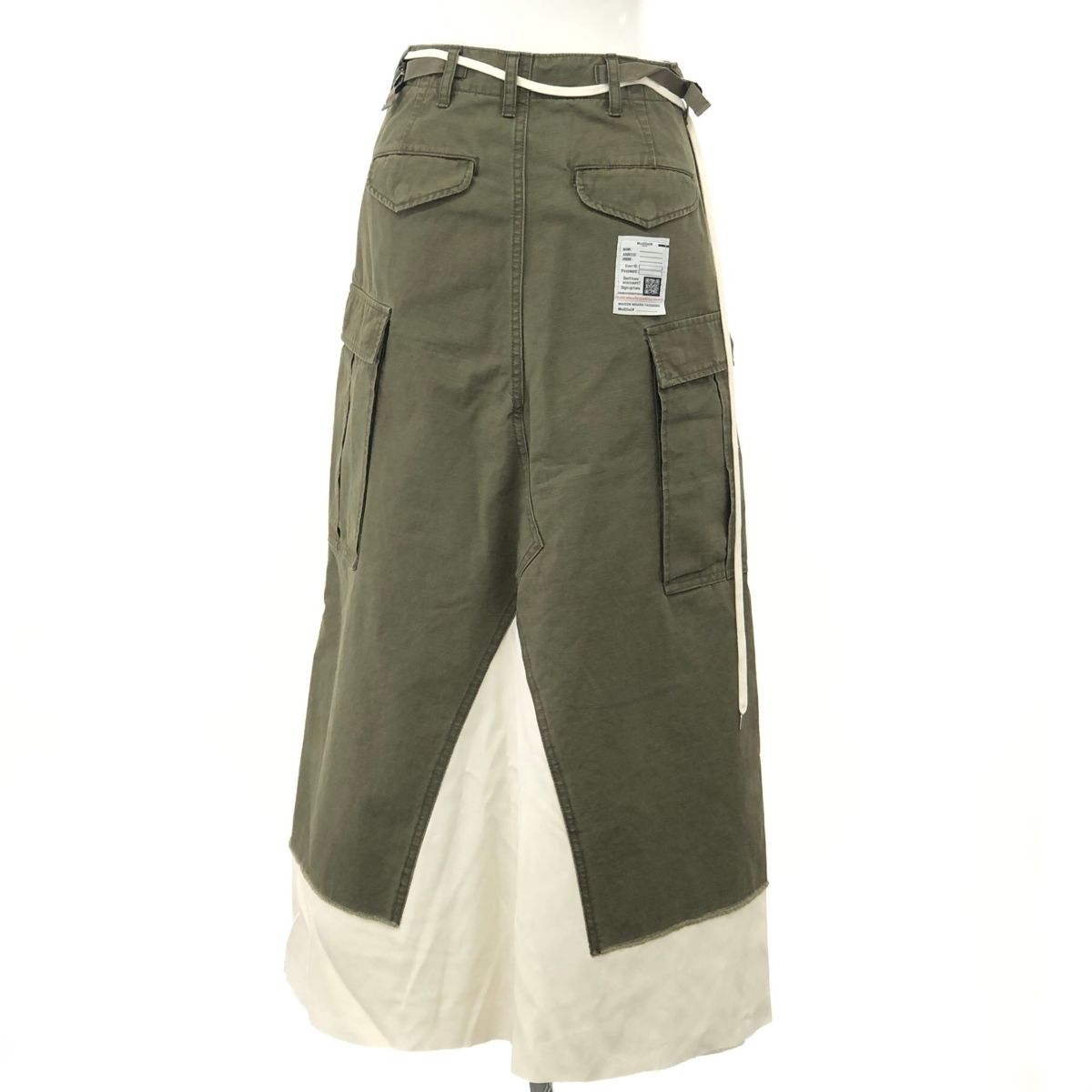 未使用品 MIHARA YASUHIRO ミハラヤスヒロ ロングスカート サイズ:36 