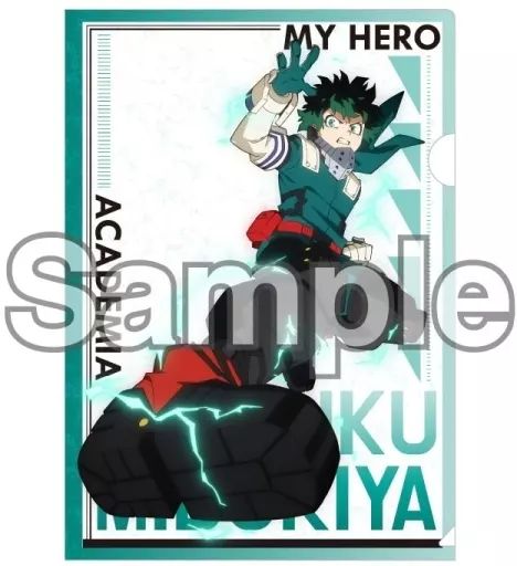 ヒロアカ　クリアファイル　緑谷　ライジング　僕のヒーローアカデミア 僕のヒーローアカデミア クリアファイル 緑谷出久: キャラグッズ