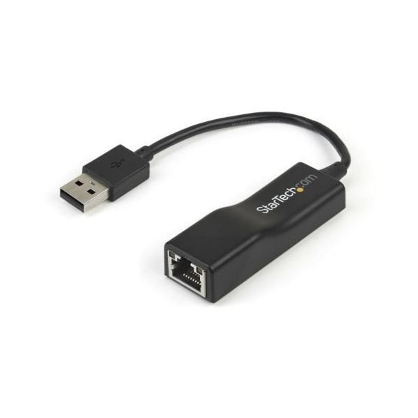 お買い得，定番 StarTech.com USB2.0有線LANアダプタ ブラック USB2100 1個 その他