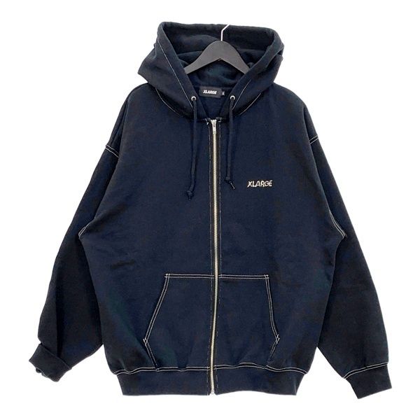 XLARGE RHINESTONE OG ZIP HOODED SWEATSHIRT ラインストーン XLARGE RHINESTONE OG ZIP HOODED SWEATSHIRT ラインストーン
