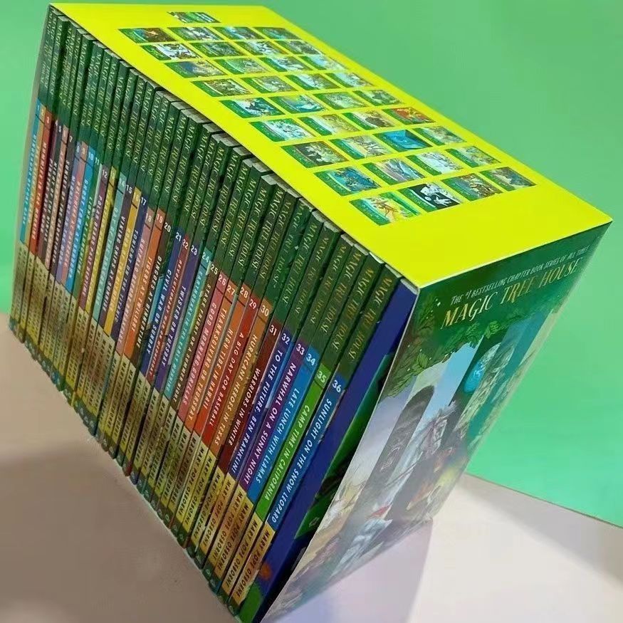 新品　Magic Tree House 英語絵本36冊　ワークブック1冊　音源 英語絵本 Magic Tree House シリーズ1（36冊+1冊練習冊) 洋書